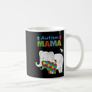 Autism Awareness Mom Proud Autistic Daughter Mama Coffee Mug