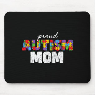 Autism Awareness Mom Proud Autistic Son Daughter M Mouse Mat