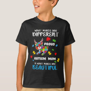 Autism Awareness Mom Proud Mother Autistic Boys Gi T-Shirt