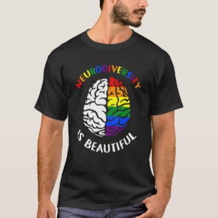 Autism Awareness Month Adhd Neurodiversity Is Beau T-Shirt