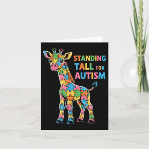 Autism Awareness Month April Puzzle Acceptance &am Card