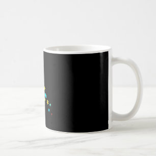 Autism Awareness Month Blue Butterfly Puzzle Menta Coffee Mug