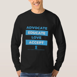 Autism Awareness Month For Women Men & Youth T-Shirt