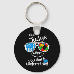 Autism Awareness Month Key Ring