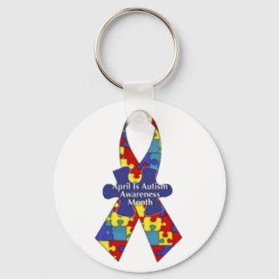 "Autism Awareness Month" Key Ring
