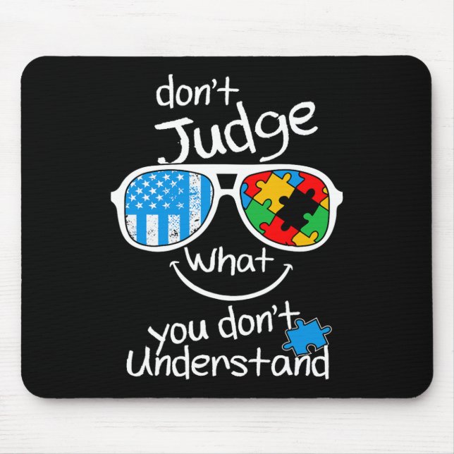 Autism Awareness Month  Mouse Mat (Front)