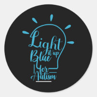 Autism Awareness Month Support Light It Up Blue