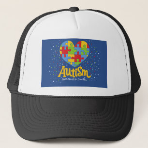 autism awareness month trucker hat