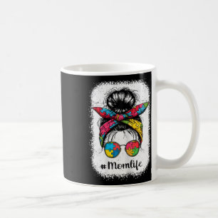 Autism Awareness Mother Day Autism Mum Life Puzzle Coffee Mug