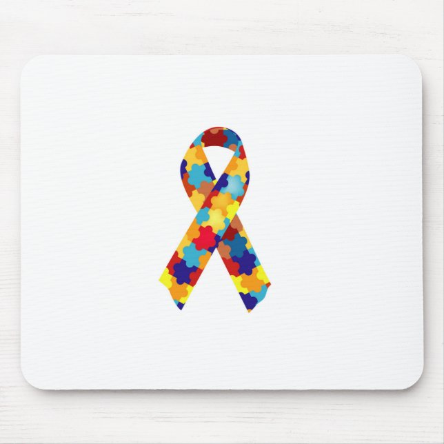 Autism Awareness Mouse Mat (Front)