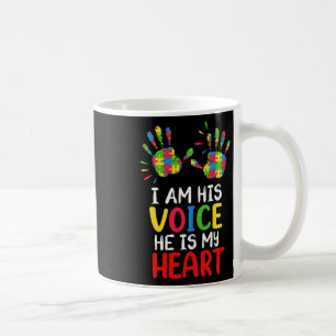 Autism Awareness Mum Dad  Coffee Mug