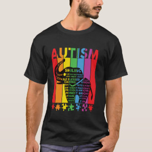 Autism Awareness Mum Dad Parents Autistic Kids Awa T-Shirt