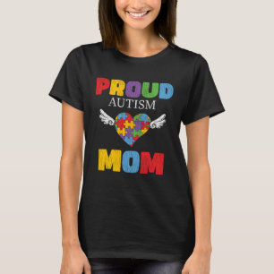 Autism Awareness Mum Proud Autistic Son Daughter M T-Shirt