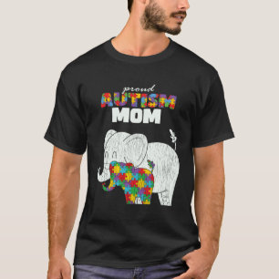 Autism Awareness Mum Proud Autistic Son Daughter M T-Shirt