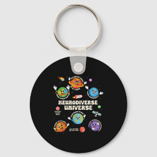 Autism Awareness Neurodiversity Asd Sped Teacher W Key Ring