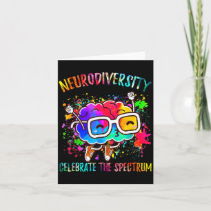 Autism Awareness Neurodiversity Celebrate The Card