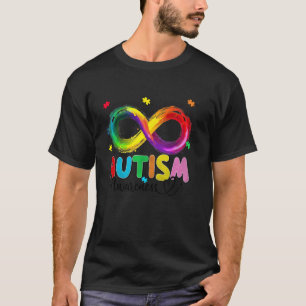 Autism Awareness Neurodiversity Infinity Symbol Sp T-Shirt