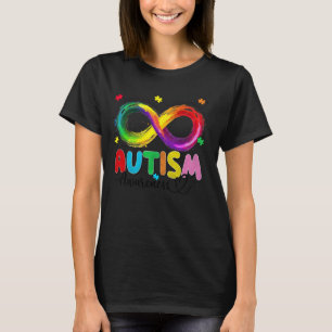 Autism Awareness Neurodiversity Infinity Symbol Sp T-Shirt