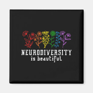 Autism Awareness Neurodiversity Is Beautiful Adhd Magnet