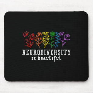 Autism Awareness Neurodiversity Is Beautiful Adhd Mouse Mat