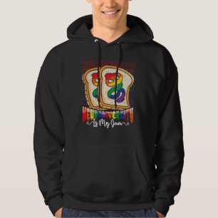 Autism Awareness Neurodiversity is My Jam SPED Tea Hoodie