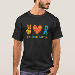 Autism Awareness Neurodiversity Support Infinity S T-Shirt