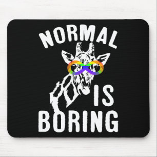 Autism Awareness  Normal Is Boring Infinity Symbol Mouse Mat