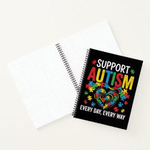 Autism awareness notebook