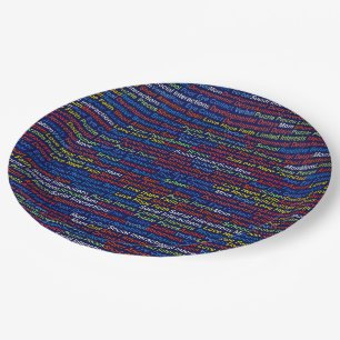 Autism Awareness - Paper Plates 9"
