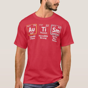 Autism Awareness Periodic Table Elements T-Shirt