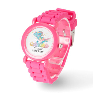 Autism Awareness Pink Watch – Different not less