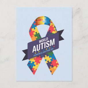Autism Awareness Postcard