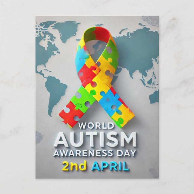 Autism Awareness Postcard (Front)