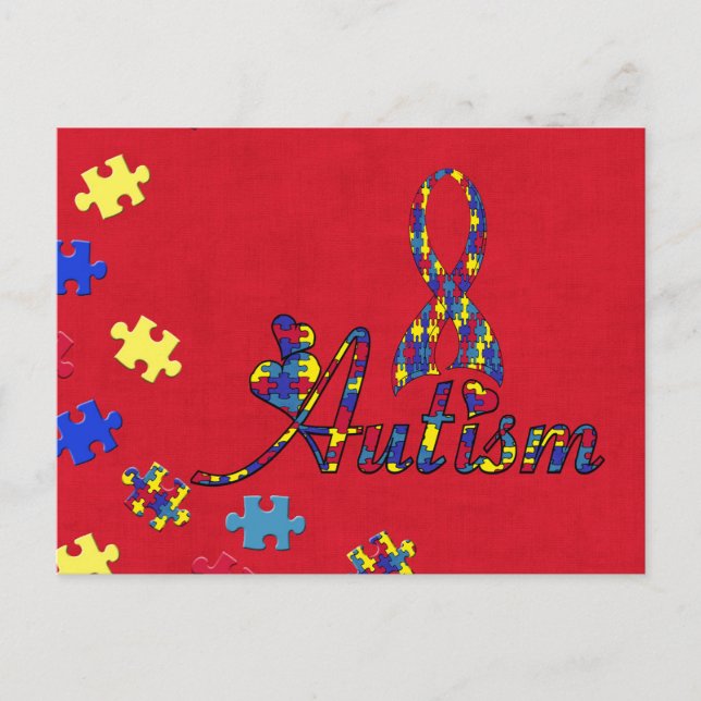 autism awareness postcard (Front)