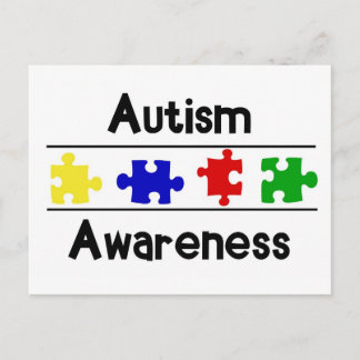 Autism Awareness Postcard