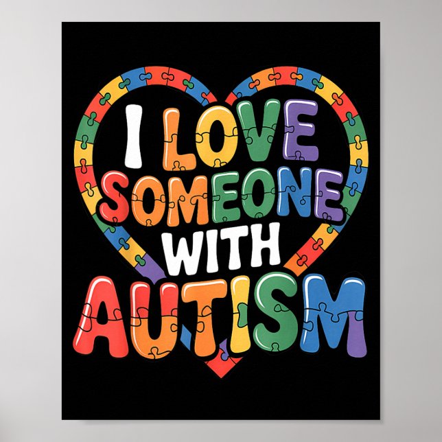 Autism awareness  poster (Front)