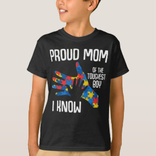 Autism Awareness Proud Mum Autistic Kid T-Shirt