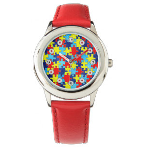 Autism Awareness-Puzzle by Shirley Taylor Watch