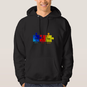 Autism Awareness Puzzle Chemical Element     Hoodie