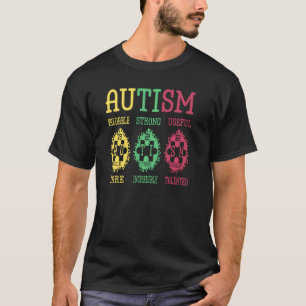 Autism Awareness Puzzle Periodic Table Elements Sc T-Shirt