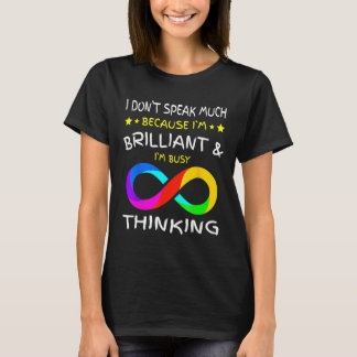 Autism Awareness Puzzle Piece Rainbow Infinity Aut T-Shirt
