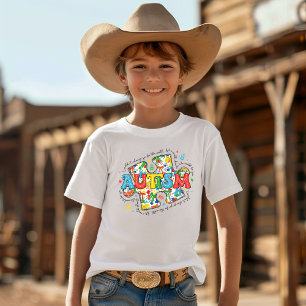 Autism Awareness Puzzle Piece Tri-Blend Shirt