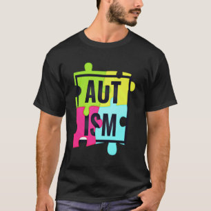 Autism Awareness Puzzle Pocket Women Men Kid T-Shirt