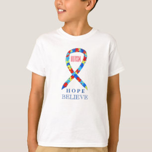 Autism Awareness Puzzle Ribbon Custom Shirt
