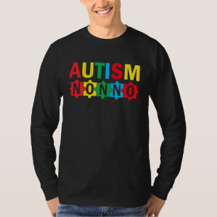 Autism Awareness Puzzle Ribbon Proud Autism Nonno T-Shirt