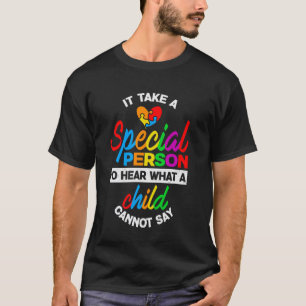 Autism Awareness Puzzle Special Person Hear What C T-Shirt