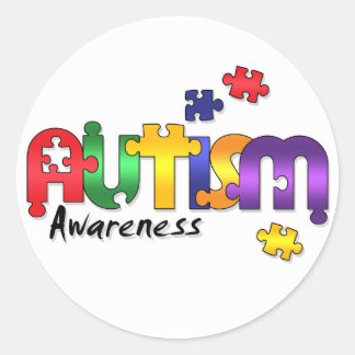 Autism Awareness Puzzle Stickers