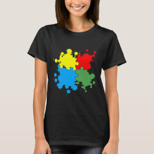 Autism Awareness  Puzzle T-Shirt