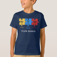 Autism Awareness Science Geek Personalise Matching
