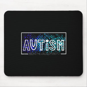 Autism Awareness - Seeing the World Differently Mouse Mat